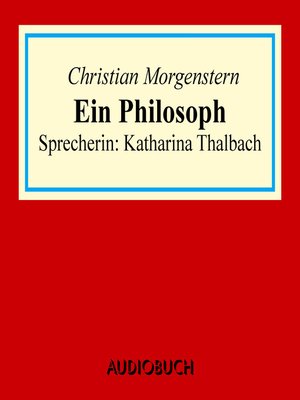 cover image of Ein Philosoph